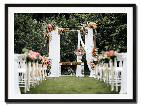 Wedding + Reception photo